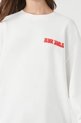 New York Graphic Fleece Sweatshirt