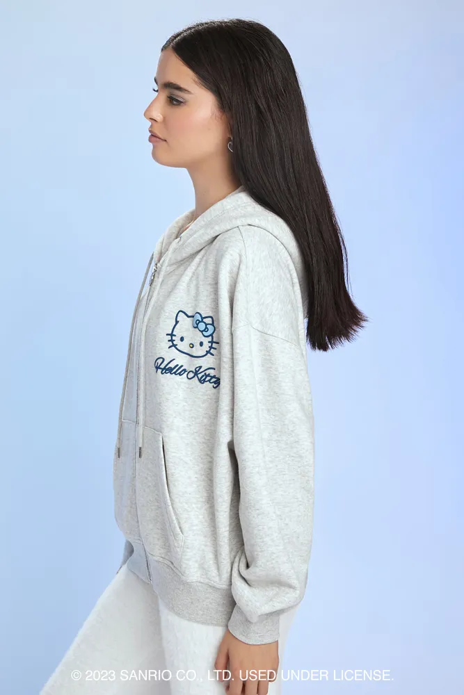 Hello Kitty Fleece Zip-Up Hoodie