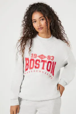 Boston Graphic Fleece Sweatshirt