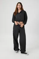 Toggle Drawstring Parachute Pant