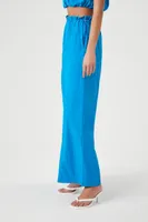 Toggle Drawstring Wide Leg Pant