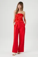 High Rise Pleated Trouser
