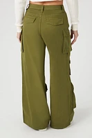 High Rise Wide Leg Cargo Pant