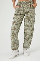 Camo Print Cargo Jogger