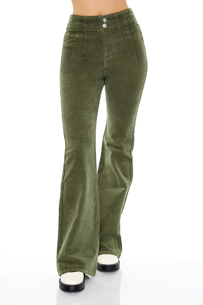 High-Rise Corduroy Flare Pant