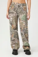 Camo Print Cargo Pant