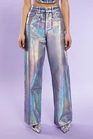 Iridescent Baggy Jean