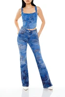 Angel High-Rise Flare Jeans