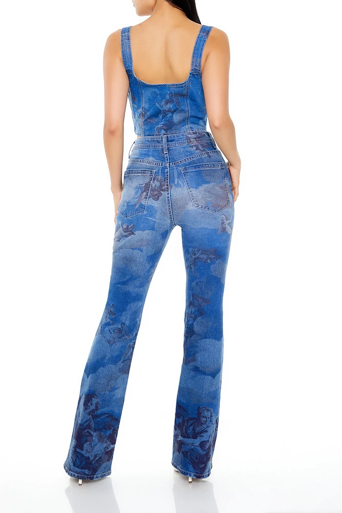 Angel High-Rise Flare Jeans