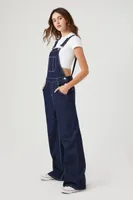 Straight Leg Denim Overall