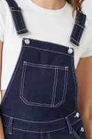 Straight Leg Denim Overall