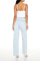 Heart Cut-Out High Rise Jean