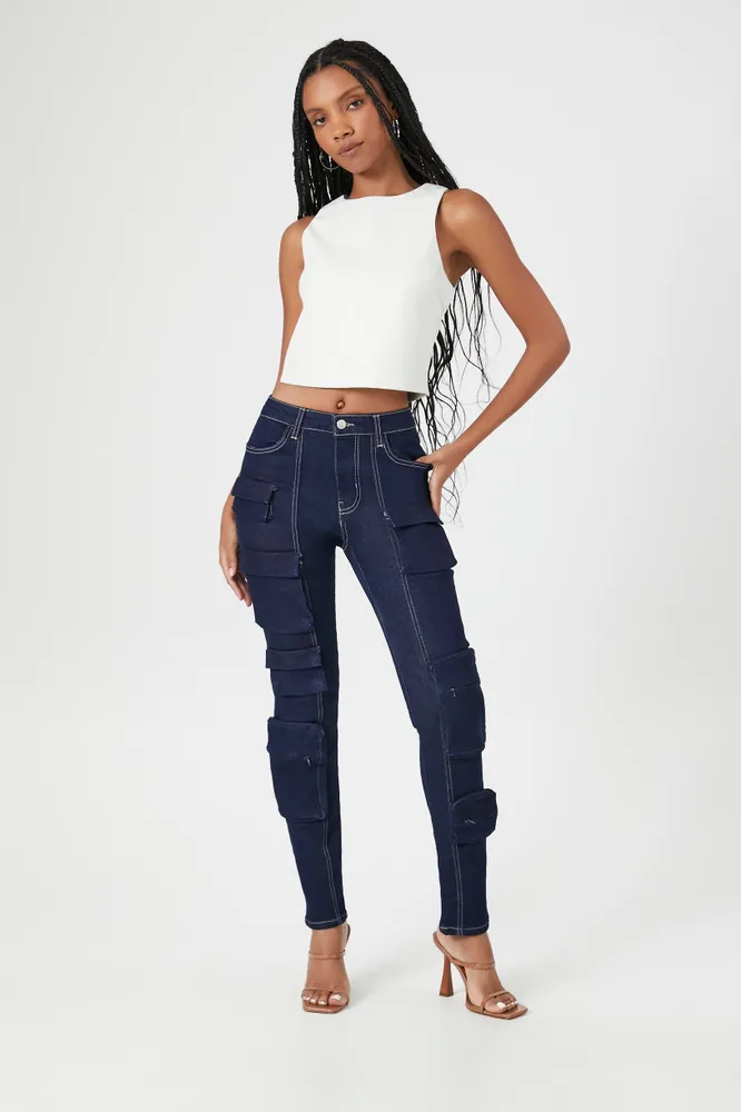 Skinny-Leg High-Rise Ankle Jean