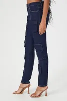 Skinny High Rise Cargo Jean