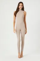 Contour Mock Neck Jumpsuit