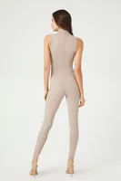 Contour Mock Neck Jumpsuit