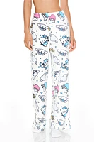 Pantalon de pyjama en molleton à imprimé Hello Kitty & Friends