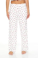 Pantalon de pyjama Ã  imprimÃ© Cerise