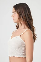 Floral Lace Sweetheart Cami