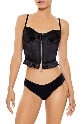 Satin Hook-and-Eye Corset Cami