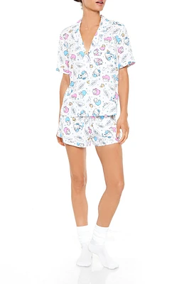 Ensemble pyjama avec haut Ã  imprimÃ© Hello Kitty & Friends et short