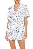 Ensemble pyjama avec haut Ã  imprimÃ© Hello Kitty & Friends et short