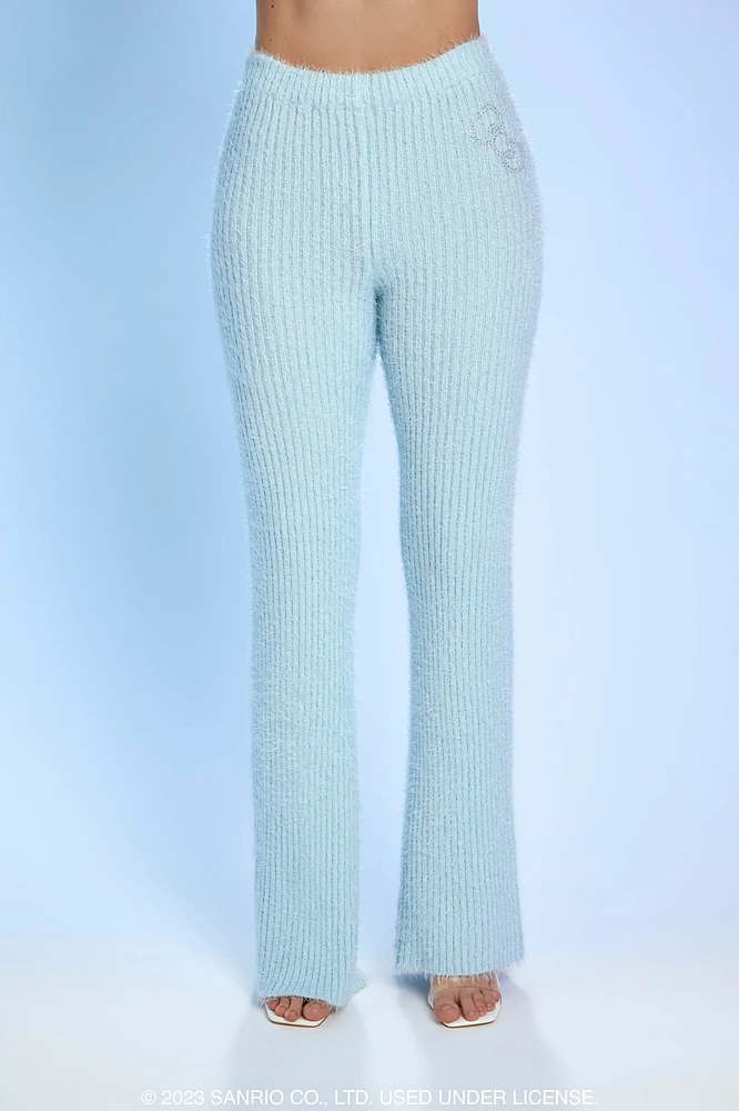 Pantalon en tricot Ã  jambe Ã©vasÃ©e avec imprimÃ© Hello Kitty