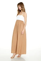 Robe-camisole maxi combo