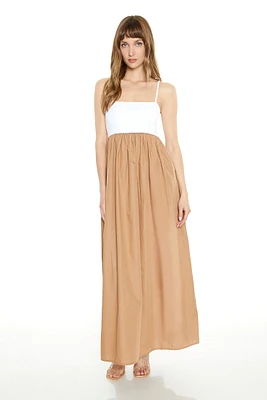 Robe-camisole maxi combo