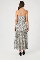 Chiffon Snakeskin Mermaid Dress