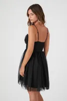 Tulle Sweetheart Mini Dress