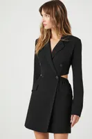 Cut Out Blazer Dress