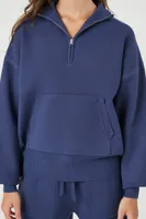 Knit Half-Zip Sweatshirt