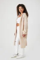 Hooded Longline Cardigan