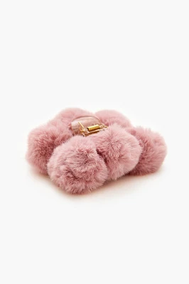 Pince à cheveux avec pompon