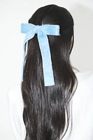 Oversized Bow Hair Barrette