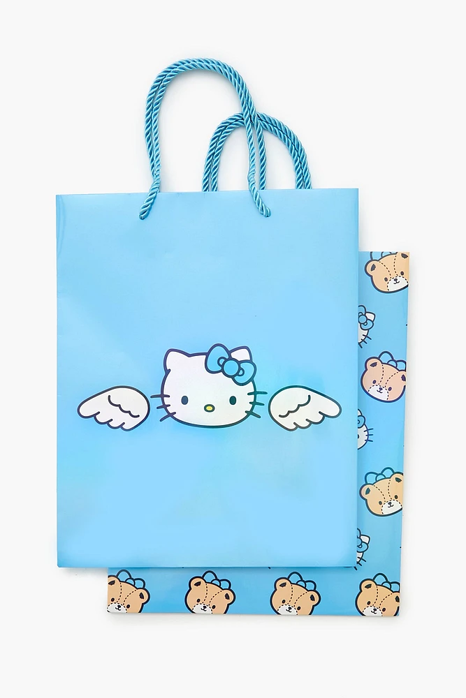 Ensemble de sacs-cadeaux à imprimé Hello Kitty Angel (Paquet de 2)