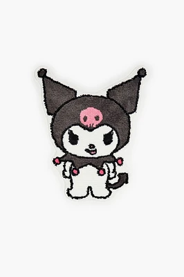 Tapis en peluche à imprimé Kuromi