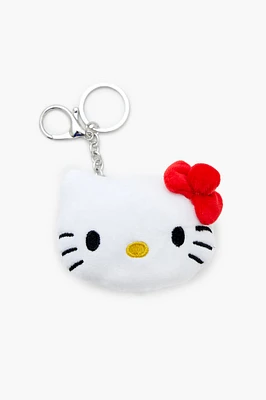 Porte-clés en peluche Hello Kitty