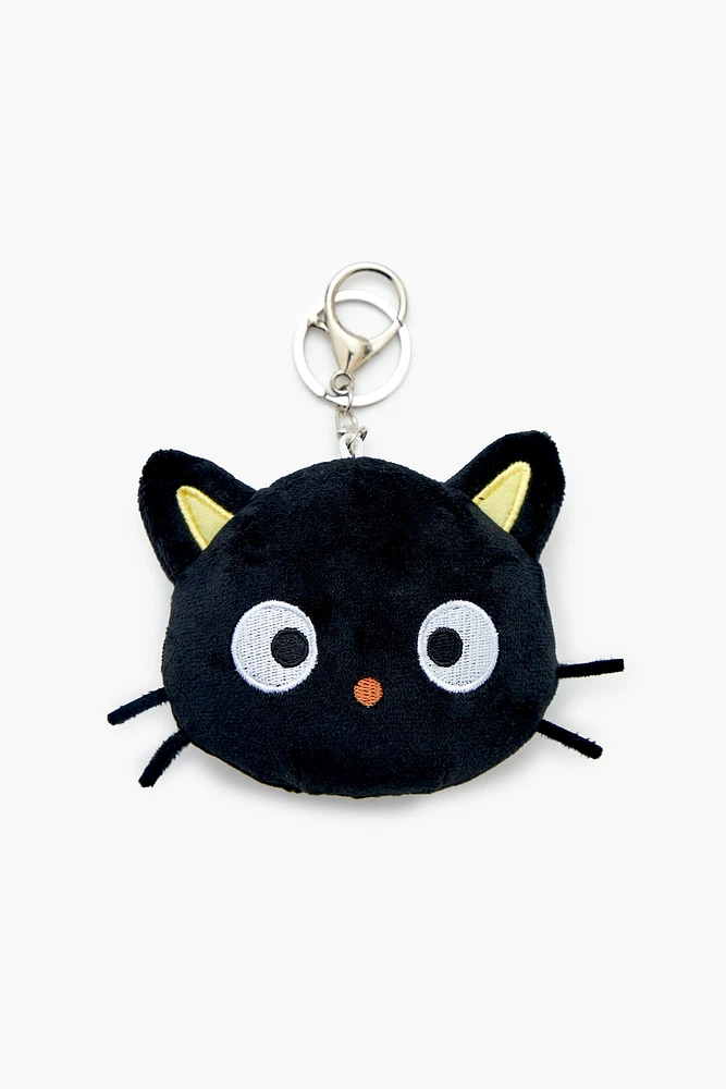 Porte-clés en peluche Chococat