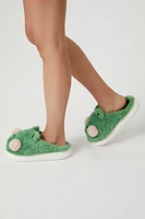 Plush Frog Slipper