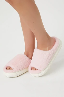 Plush Platform Slipper