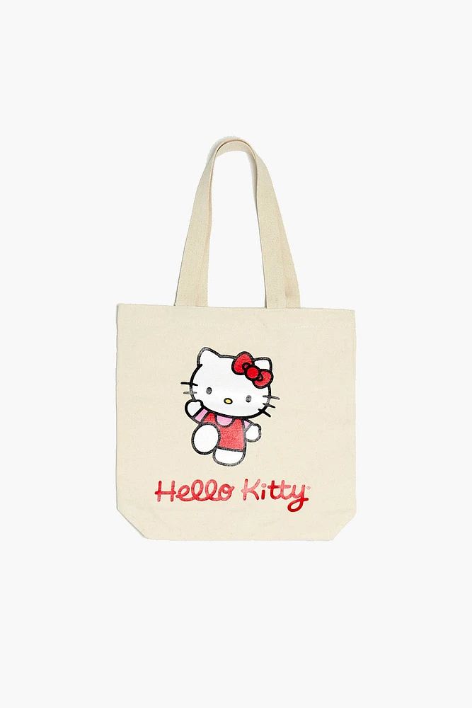 Hello Kitty Graphic Tote Bag