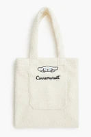 Faux Shearling Cinnamoroll Tote Bag