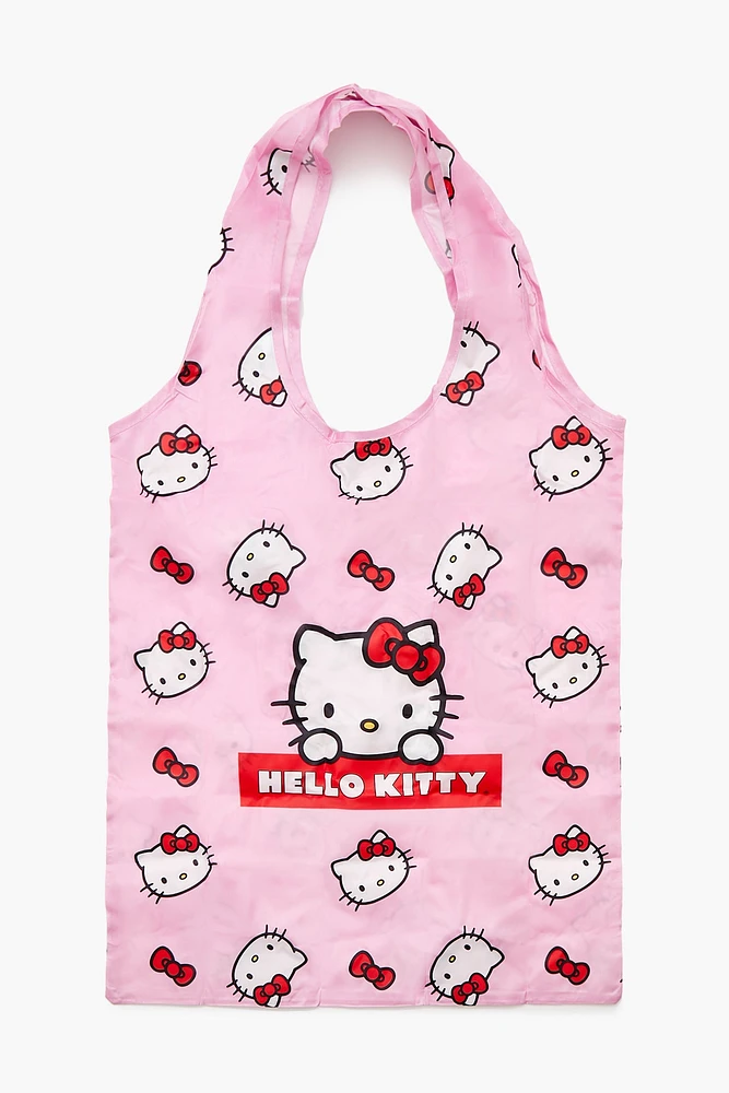 Fourre-tout pliable à imprimé Hello Kitty