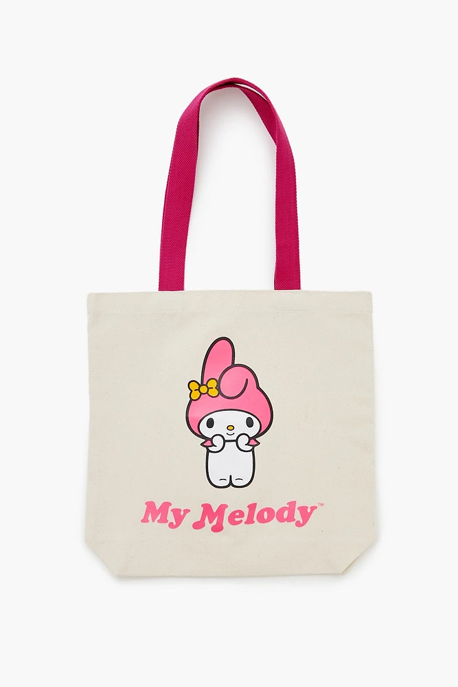 My Melody Graphic Tote Bag