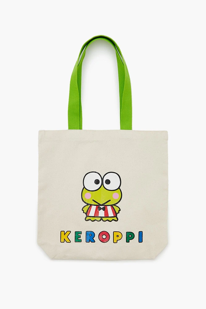 Keroppi Graphic Tote Bag