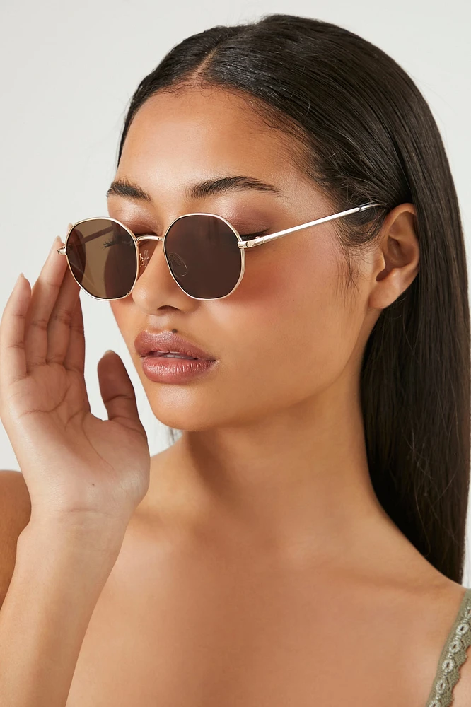 Round Tinted Sunglasses