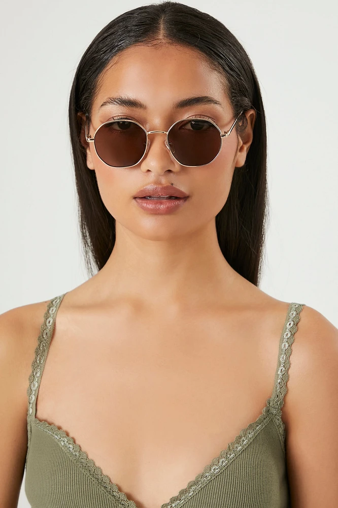 Round Tinted Sunglasses