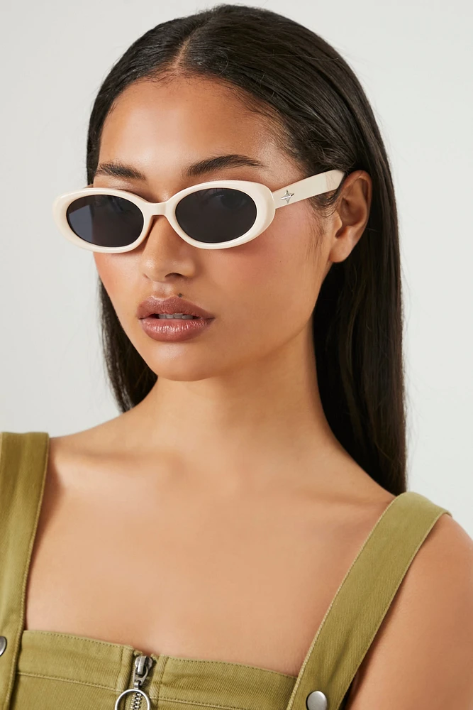 Oval Frame Sunglasses